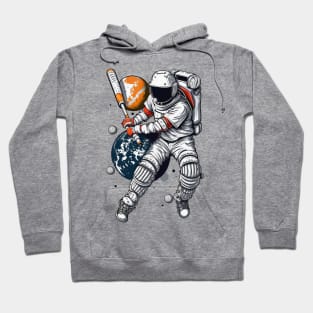 Baseball Astronaut #4 Hoodie